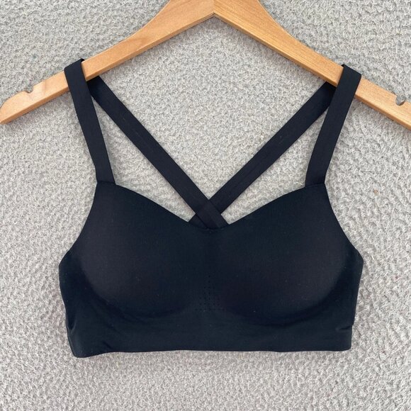 Uniqlo Other - Uniqlo Bra Womens Small 33-35 Black Wirefree T Shirt Full Coverage Stretch Relax